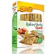 Suzie's Spelt Flatbreads with Italian Herbs, 4.5-Ounce Boxes (Pack of 12)