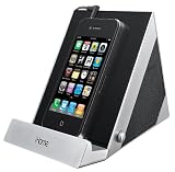 iHome iDM3SC Sleek Stereo Speaker System for iPad - iPhone - iPod and Other Audio Devices Silver