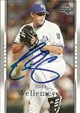 St. Louis Cardinals Todd Wellemeyer Signed 2007 UD Card