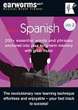 Books : Rapid Spanish: 200+ Essential Words and Phrases Anchored into Your Long Term Memory with Great Music: v. 2