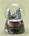 Pack of 2 Musical Scenic Pond Christmas Snow Globe Glitterdomes