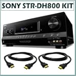 Sony STR-DH800 Home Theater A/V Receiver w/ 2 HDMI Cables