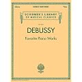 Debussy Favourite Piano Works (Schirmer's Library of Musical Classics)