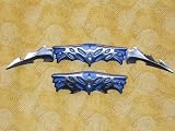 Batman Knife w/2 Way Blade Blue and Silver Grip