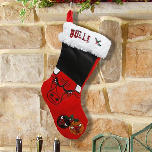 Forever Collectibles Chicago Bulls Holiday Stocking