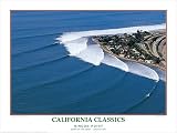 California Classics Rincon Point Surfing Poster