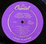 Arthur Murray Favorites - Mambos; 10" LP