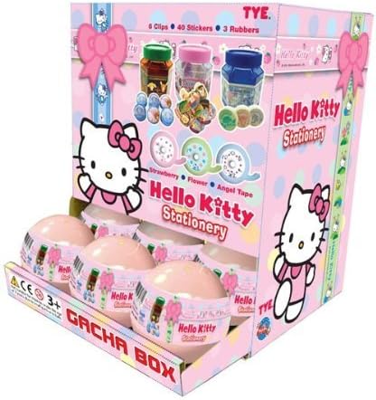 Hello Kitty Stationery Surprise Gacha Toy - 6 to Collect! by Characters 4 Kids
