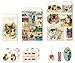 Cavallini 12-Pack Petite Vintage Cats Parcel Set