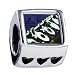 Soufeel Flute Music Heart European Bead charm Fits All Pandora/troll/chamilia