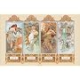 1art1 - 39479 - Poster - Alphonse Mucha - 4 Saison&hellip de 1art1