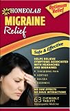 Homeolab USA Migraine Relief Tablets, 63 Chewable Tablets