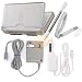 2 Charger Set + Stylus Pen + Case for Nintendo DS LITE