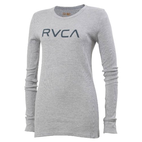 RVCA Womens Big RVCA Thermal Shirt - Athletic M
