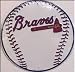 Atlanta Braves Circular Sign