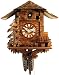 German Black Forest Chalet Cuckoo Clock - Chalet & Trees