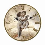 HORLOGE ANGEL ANGE CIEL NOSTALGIE CUISINE MODERNE DES ANGES RONDE - Sélectionné par Raini - Collection de Tina - Le design légèrement différent
