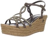 Apepazza Women's Cleo Espadrille,Testa Di Moro Brown Camoscio,38 EU/8 M US