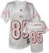 Chad Johnson Pink Reebok NFL Girl's 7-16 Replica Cincinnati Bengals Youth Jersey