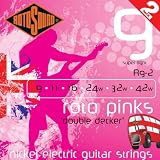 Rotosound Roto Pinks Double Deckers Electric Guitar Strings 2-Pack
