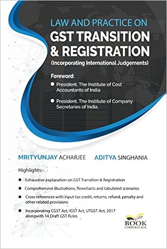 Law and Practice on GST Transition & Registration