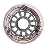 Rollerblade RB Wheels w/ SG5 Bearings - 8 Pack - 72mm
