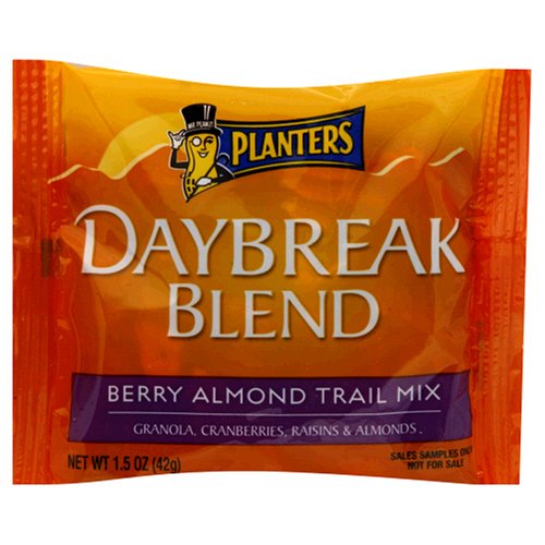 Planters Daybreak Blend Berry Almond Trail Mix, 1.5-Ounce Pouches (Pack of 30) by Planters
