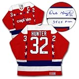 Dale Hunter Washington Capitals Autographed/Hand Signed Retro 80S Jersey
