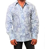 Jimi Hendrix Stage Wear Shirt Soul Free Blue Button Front Hendrix Shirt Medium
