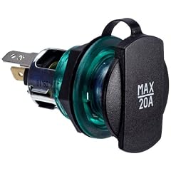 Seehase Einbau-Power Steckdose 6-24V/20A mit Kunsstoffdeckel