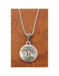 Sterling Silver Tree of Life, 18 inch Chain