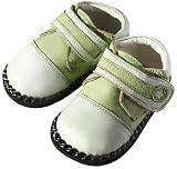 Soft Baby Walking Shoes,hand-sewn, Boys and Girls Bundy - 2 Color Green