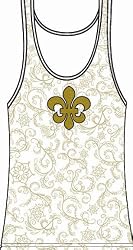 Fleur De Lis - Swirl Tank