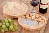 Occasion for Cheese - Round Cheese Board with integrated speciality knife compartment