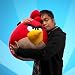 ANGRY BIRDS 24" DELUXE official licensed product JUMBO RED BIRD PLUSH ROVIO EXCLUSIVE