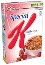 Kellogg's Special K Cereal, Red Berries, 16.7-Ounce Boxes (Pack of 4)