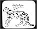 Mouse Pad with fauna, cheetah, park, zoo, animal