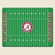 Large Cutting Board ~ Alabam Crimson Tide Football Field ~ made of tempered g...