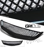 2001 2002 2003 HONDA CIVIC 2/4DR DX / EX / HX / LX JDM 1PC FRONT BLACK GRILLE GRILL