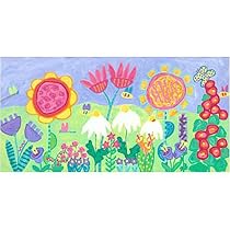 In My Garden by Stephanie Bauer 28x14 in
