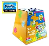 (Grafix) 3D Jungle Puzzle Jigsaw