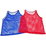 Adorox Youth Scrimmage Practice Pinnies Mesh Jerseys Sports Vests Football Basketball Soccer