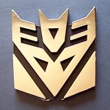 Transformer 3D Car Decal Badge Emblem Decepticon