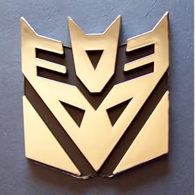 Transformer 3D Car Decal Badge Emblem Decepticon