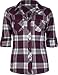 FULL TILT Multi Plaid Girls Flannel Shirt