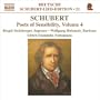 Schubert: Poets of Sensibility, Vol. 4