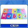 TAPIS PUZZLE MOUSSE ANIMAUX 10 PIECES JEUX CB219 1&hellip de DYNASUN