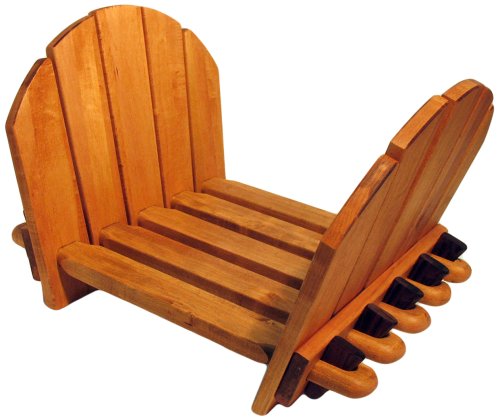 J.K. Adams Adirondack Log Rack, Maple