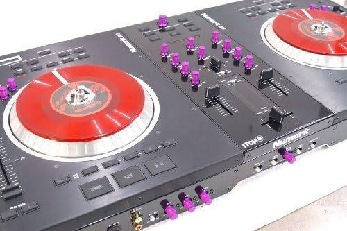 Numark Ns7 Billet Knob Kit Purple