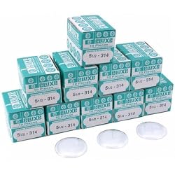 100 Plastic Watch Crystals Watchmaker Dome Parts 31.4mm